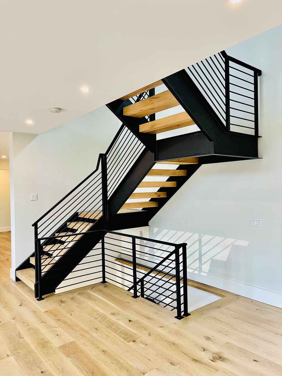 Completed staircase project